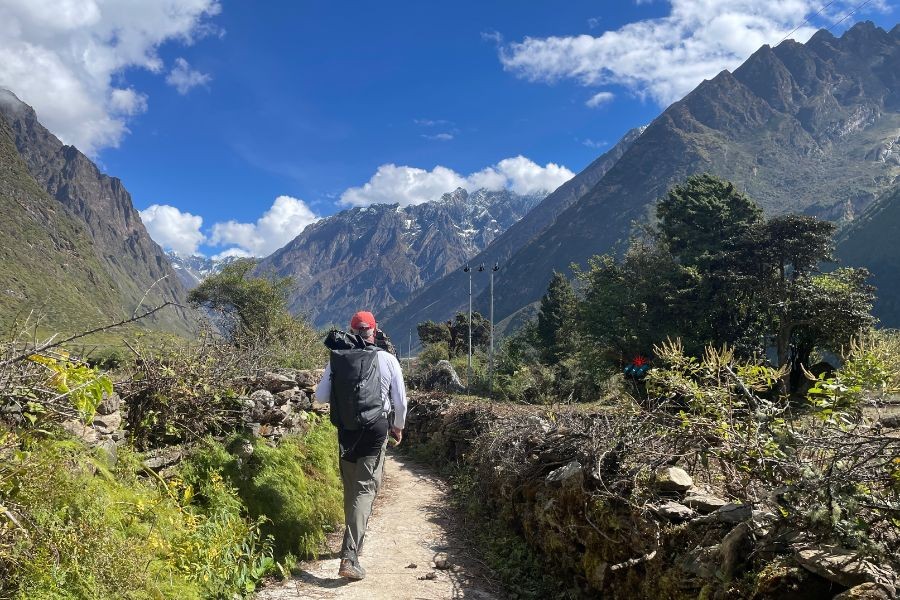 Tsum Valley Trekking Autumn Lama Gaon